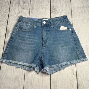 ABOUND 26 High Rise Denim Shorts,